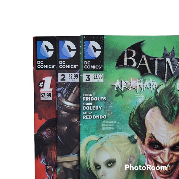 Batman Arkham Unhinged - #1 #2 #3 - 2012 - Picture 3 of 5